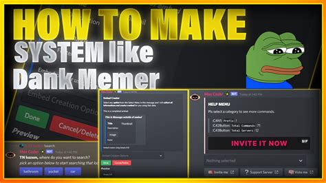dank memer|Bot Tutorials .